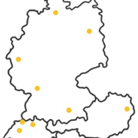 DACH Karte webseite