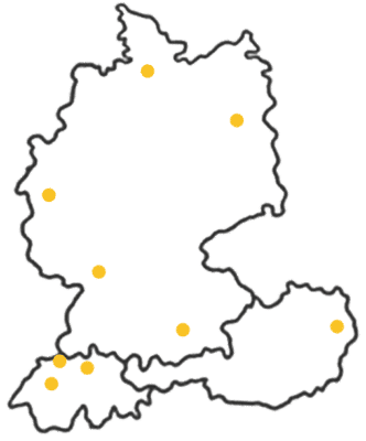 DACH Karte webseite